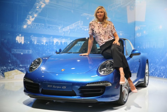 Porsche-shaped sweets launched by Sharapova. Image by Porsche.