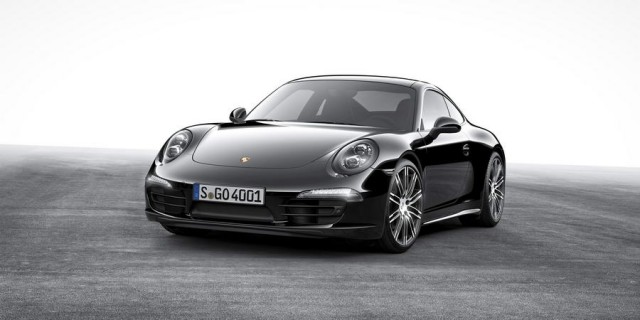 Black magic for Porsche Boxster and 911. Image by Porsche.