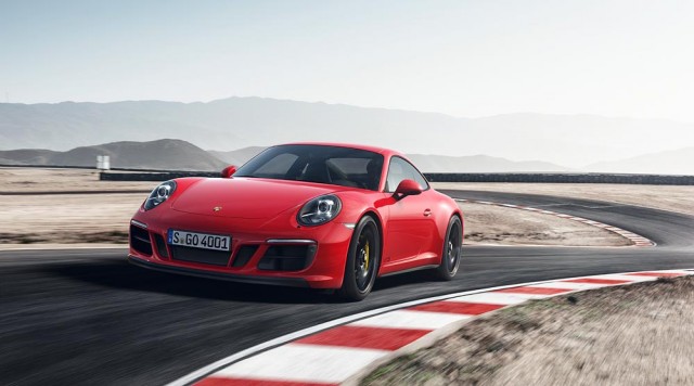 Twin-turbo Porsche 911 GTS revealed. Image by Porsche.