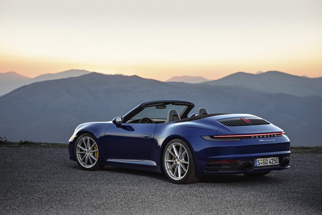 Porsche adds Cabriolet to '992' 911 line-up. Image by Porsche.