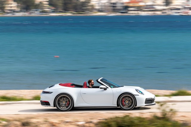 First drive: Porsche 911 Carrera 4S Cabriolet (992). Image by Porsche.