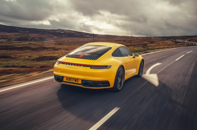 Driven: Porsche 911 Carrera 4S (992). Image by Porsche UK.