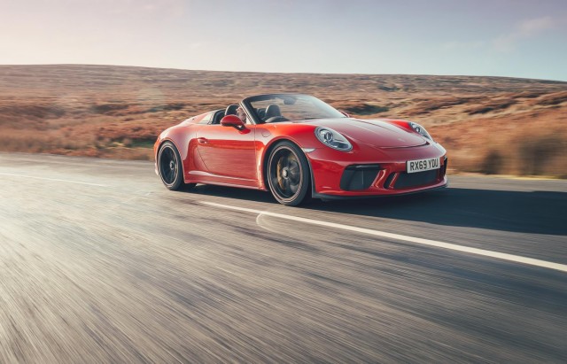 First drive: Porsche 911 Speedster (991). Image by Porsche UK.