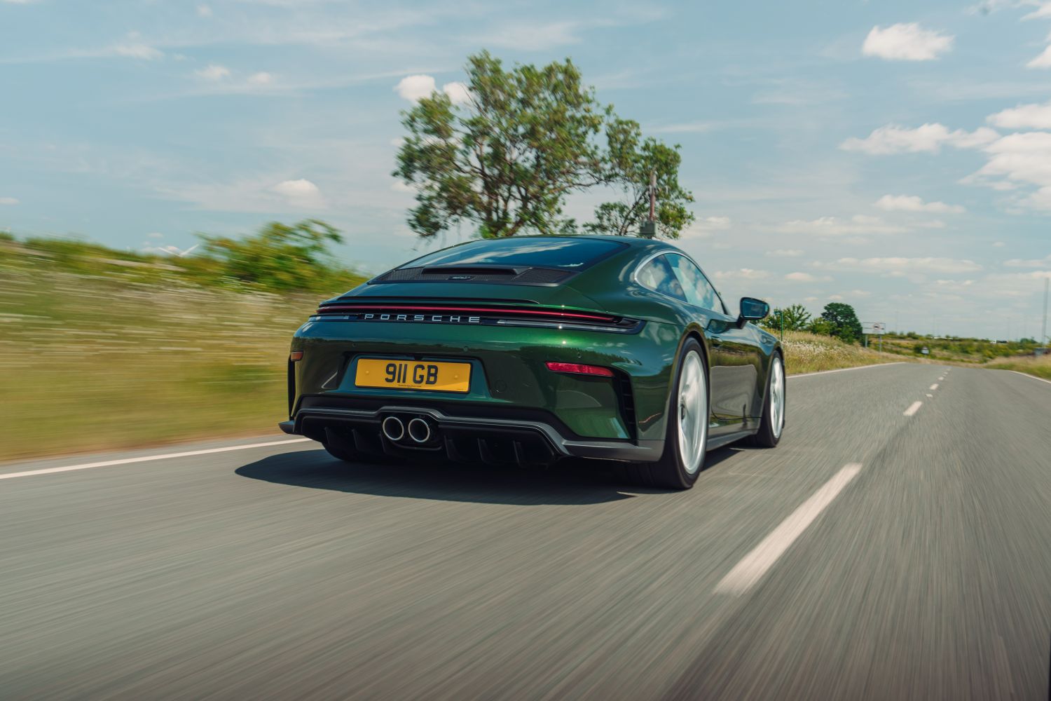 First UK drive: Porsche 911 GT3 Touring manual. Image by Porsche.