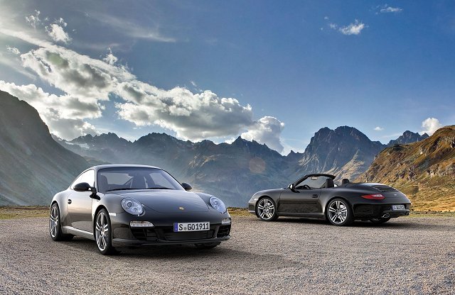 Porsche 911 Black is limited edition bargain. Image by Porsche.