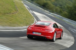 Driving the 2012 Porsche 911 Carrera S at the Nurburgring. Image by Rossen Gargolov.