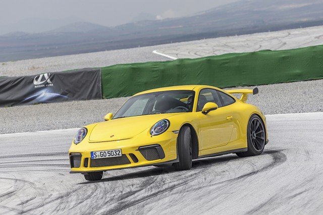 First drive: Porsche 911 GT3 manual. Image by Porsche.