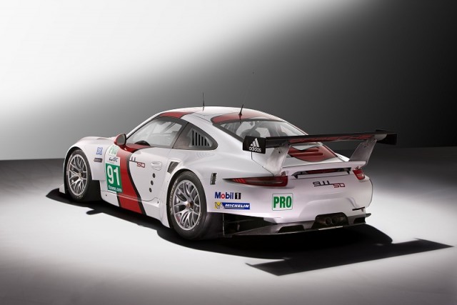 Porsche 911's 50th Anniversary racer. Image by Porsche.