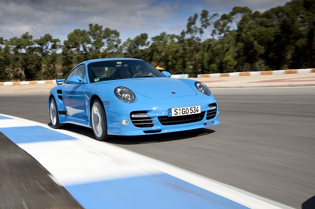 First drive: 2010 Porsche 911 Turbo. Image by Porsche.