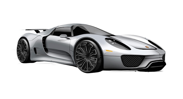 Porsche opens 918 order book. Image by Porsche.