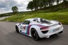 2013 Porsche 918 Spyder prototype in Martini colours. Image by Porsche.