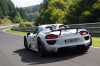 2013 Porsche 918 Spyder prototype in Martini colours. Image by Porsche.