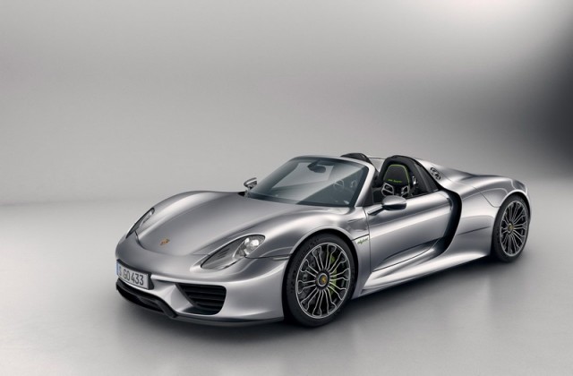 Frankfurt Motor Show: Porsche 918 Spyder. Image by Porsche.