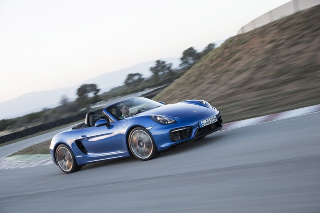 First drive: Porsche Boxster GTS. Image by Porsche.