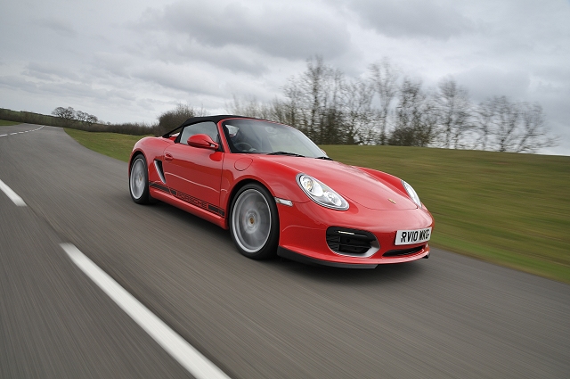 First Drive:  Porsche Boxster Spyder. Image by Max Earey.