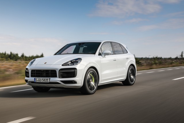 First drive: Porsche Cayenne Turbo S E-Hybrid. Image by Porsche AG.