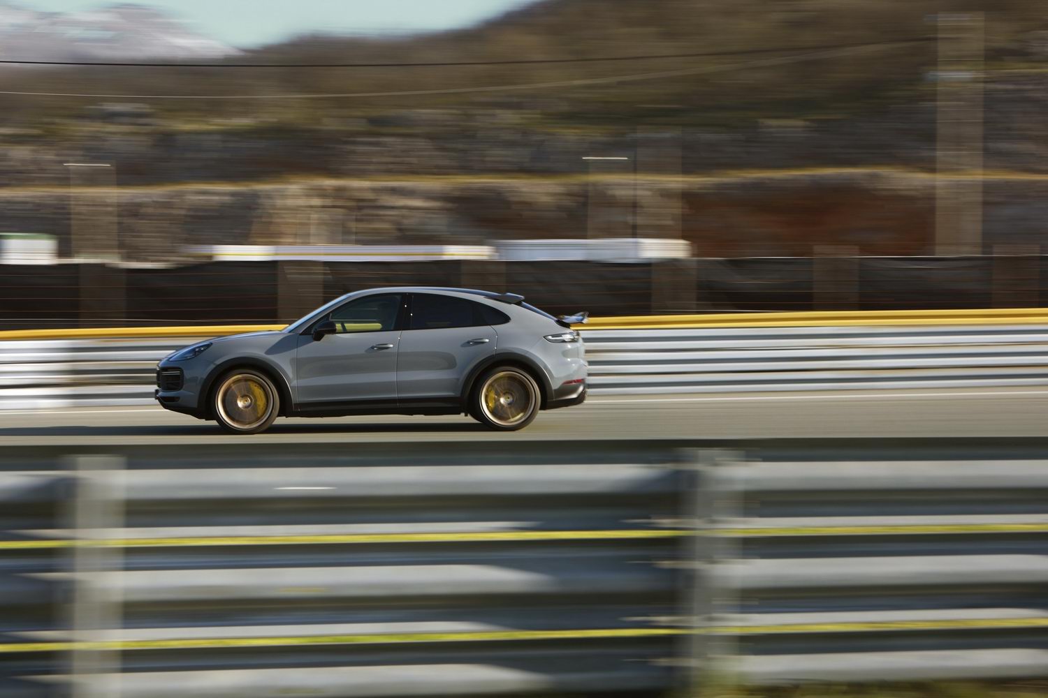 Cayenne Turbo GT is fastest-ever Porsche SUV. Image by Porsche.