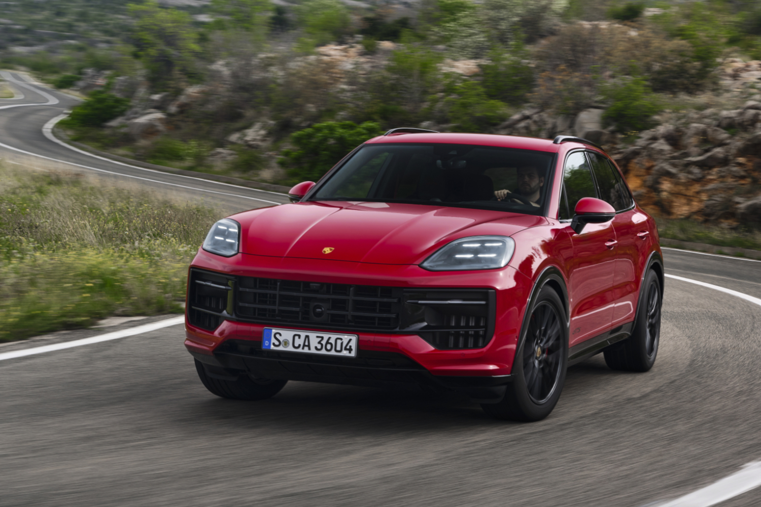 Porsche reveals new GTS version of latest-generation Cayenne. Image by Porsche.