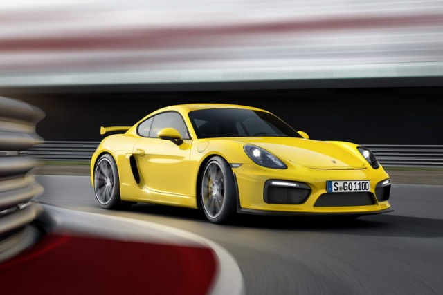 Scorching Cayman GT4 confirmed by Porsche. Image by Porsche.