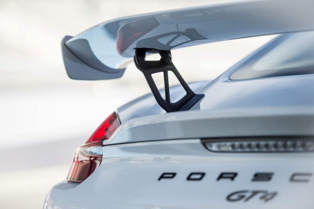 Factory-order Porsche Cayman racer on way. Image by Porsche.