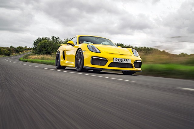 First UK drive: Porsche Cayman GT4. Image by Porsche.