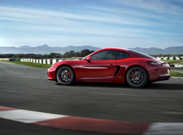 Cayman GTS is harder, not hardcore. Image by Porsche.