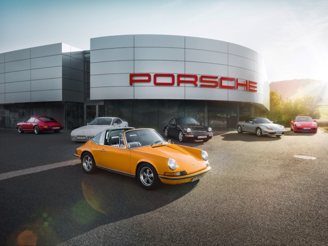 Porsche to open 100 new Classic Centres by 2018. Image by Porsche.