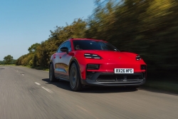 Sportiest Macan Electric put through its paces. Image by Porsche.