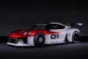 Porsche reveals electric Mission R race-car concept. Image by Porsche.