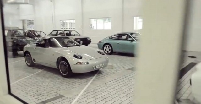 Behind the scenes at Porsche Museum. Image by Porsche.