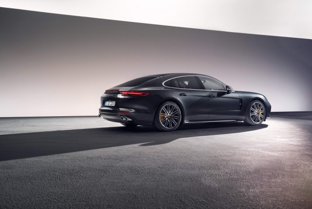 Porsche sharpens up all-new Panamera. Image by Richard Pardon.