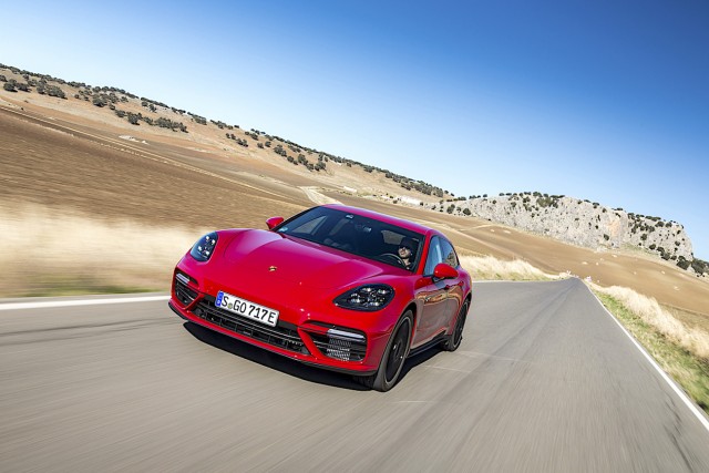 First drive: Porsche Panamera Turbo S E-Hybrid Sport Turismo. Image by Porsche.