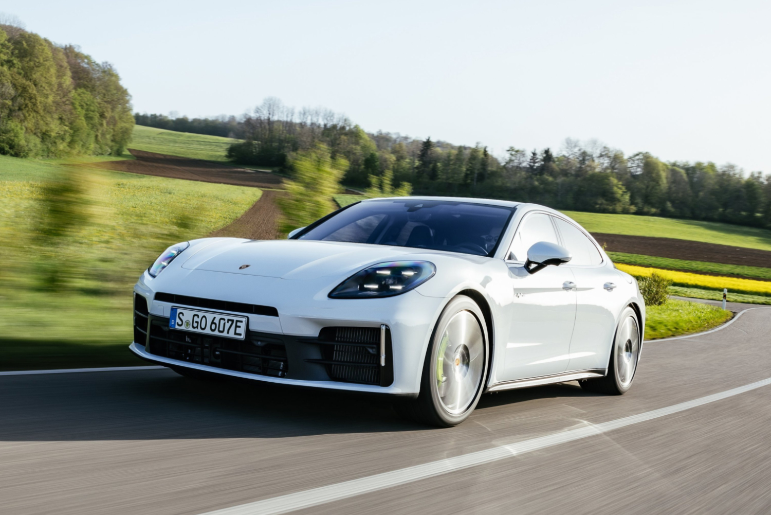 First drive: 2025 Porsche Panamera 4 E-Hybrid. Image by Porsche.