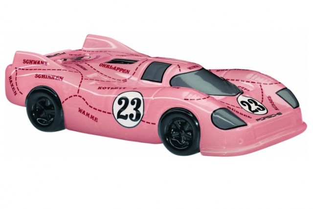 Porsche makes Pink Piggy bank. Image by Porsche.