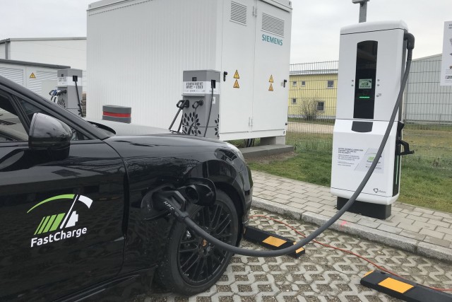 Porsche to cut EV charging times. Image by Porsche.