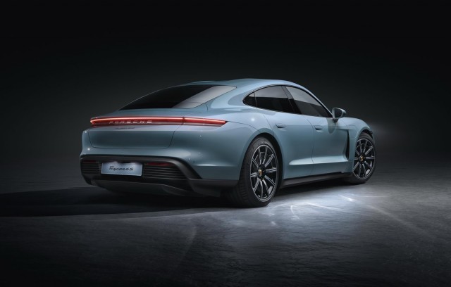 Cheaper Porsche Taycan 4S lands. Image by Porsche AG.