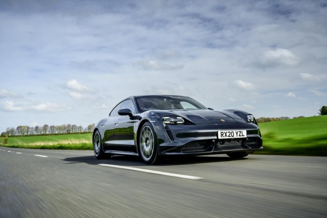 First drive: Porsche Taycan. Image by Porsche GB.