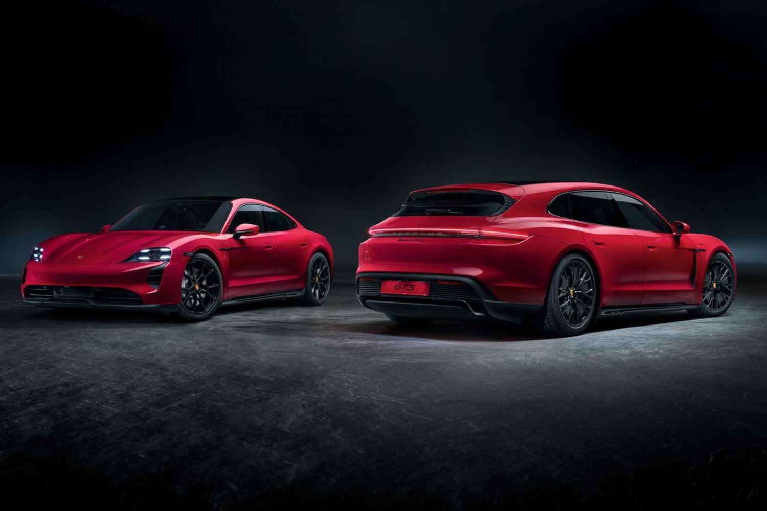 GTS trim and Sport Turismo body for Porsche Taycan. Image by Porsche.