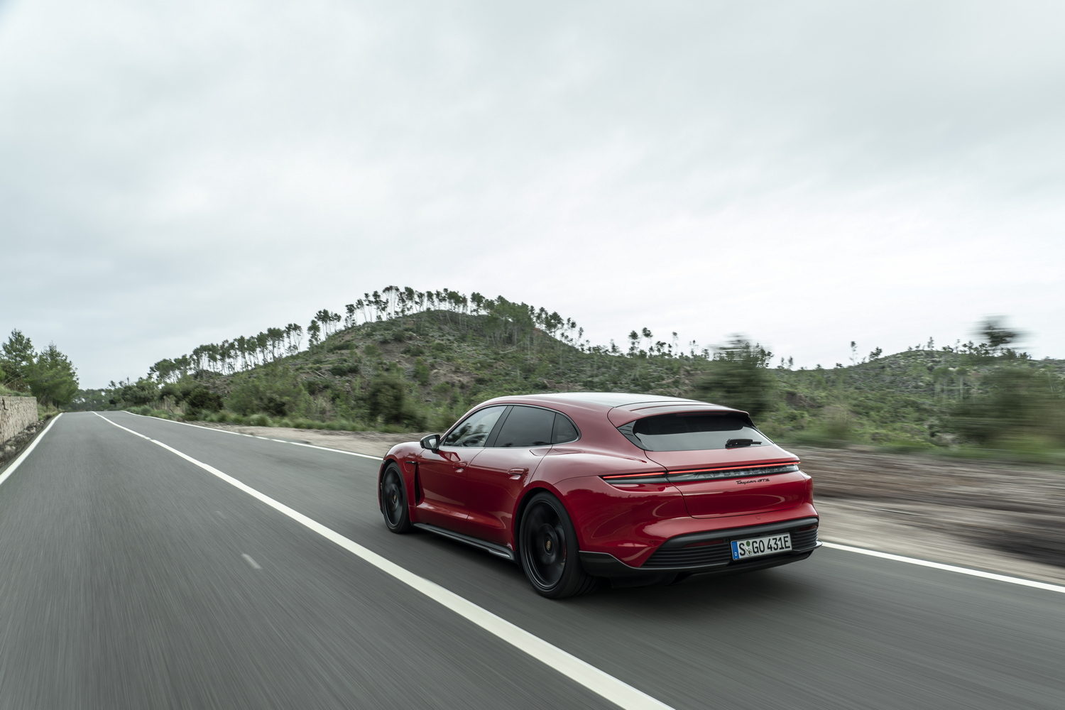 First drive: 2022 Porsche Taycan GTS Sport Turismo. Image by Porsche.