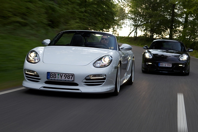 TechArt upgrades for Boxster and Cayman. Image by Techart.