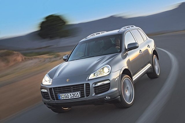 New-look Cayenne gets more power (and economy). Image by Porsche.