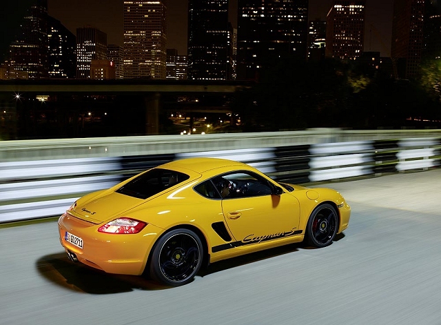 Sharper teeth for Porsche Cayman. Image by Porsche.