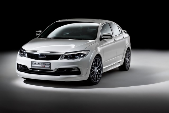 Qoros 3 scores top in safety. Image by Qoros Auto.