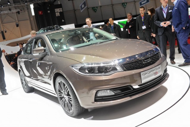 Qoros brand launches in Geneva. Image by United Pictures.