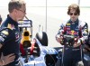 Tom Cruise drives a Red Bull F1 car. Image by Garth Milan.