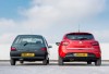 Renault Clio I and IV celebrate 25th anniversary. Image by Andy Morgan.
