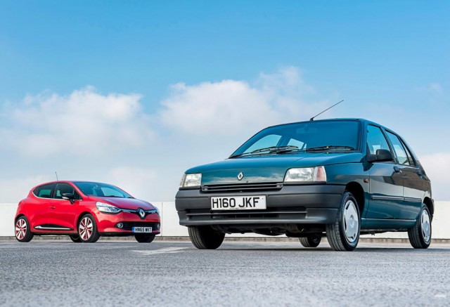 Renault's Clio celebrates 25th birthday. Image by Andy Morgan.