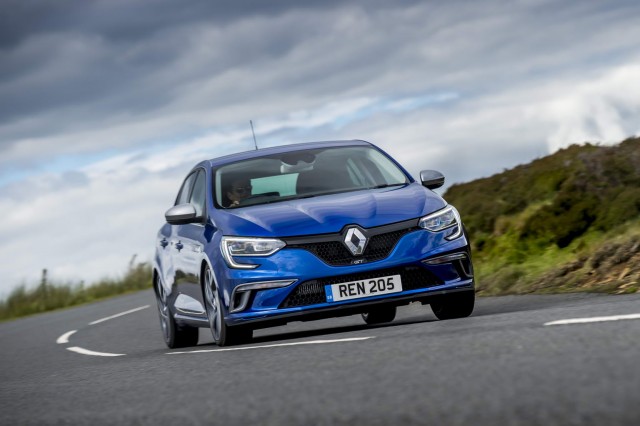 First UK drive: Renault Megane GT. Image by Renault.