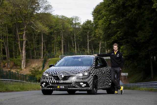 Renault Sport will offer manual gearbox on Megane. Image by Renault.