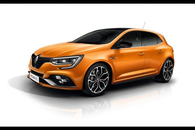 Order books open for RS Megane. Image by Renault.